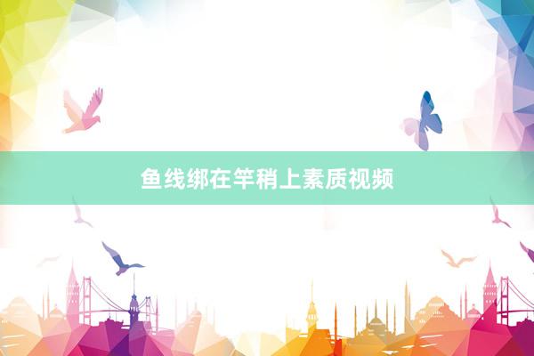 鱼线绑在竿稍上素质视频