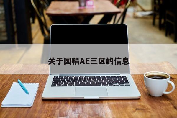 关于国精AE三区的信息